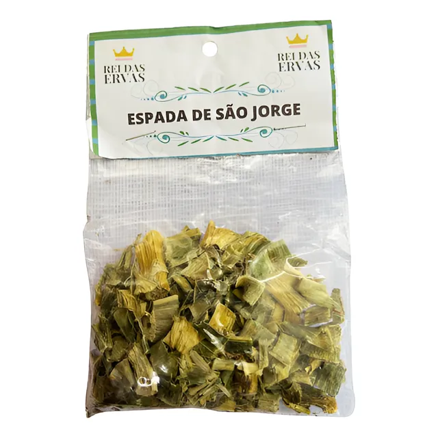 Espada De São Jorge Erva Para Banho Proteção Contra Inveja