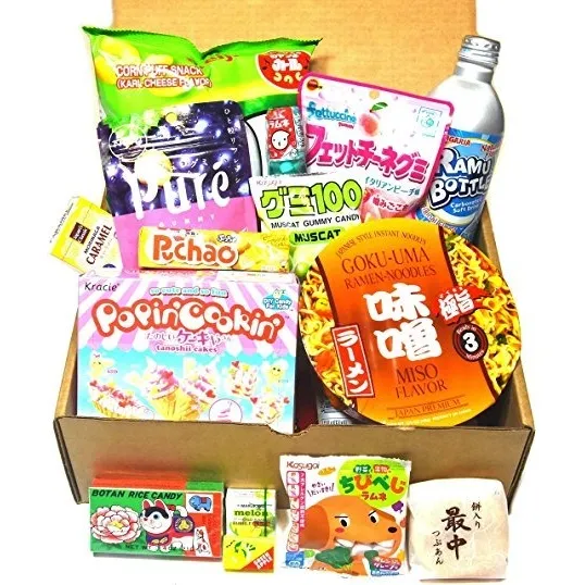 Boxkawaii Dulces Caja Japones,chinos,coreanos Envio
