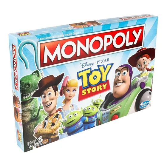 Juego Monopolio Toy Story Disney Pixar Original Hasbro  8 +