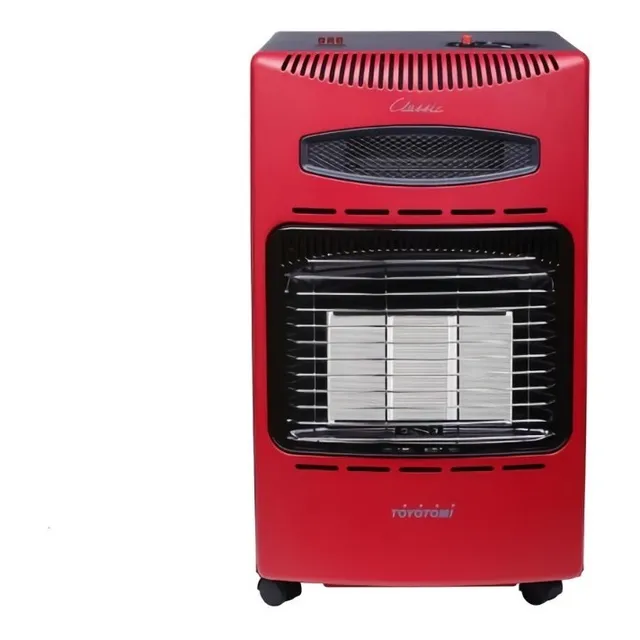 Estufa A Gas 15 Kg Híbrida Gh-hb62 Color Burdeo Rojo