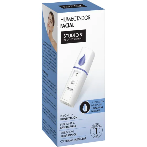 Vaporizador Spray Facial Studio 9 Humectador Nano