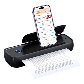 Impressora Térmica Sem Fio Bluetooth Sem Tinta Com Suporte Impressora Térmica Sem Fio Bluetooth Sem Tinta Com Suporte