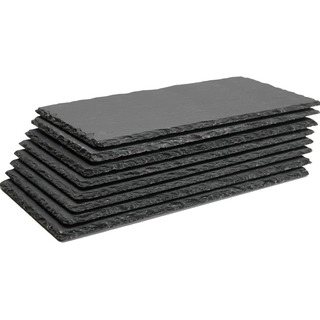Tabla P/ Queso Lingluox De Pizarra, 28 Cm X 15 Cm, 8 Unidade Tabla P/ Queso Lingluox De Pizarra, 28 Cm X 15 Cm, 8 Unidade