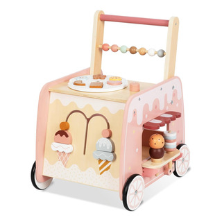Andador De Madera Para Bebés, Carrito De Helado Multifuncion Andador De Madera Para Bebés, Carrito De Helado Multifuncion