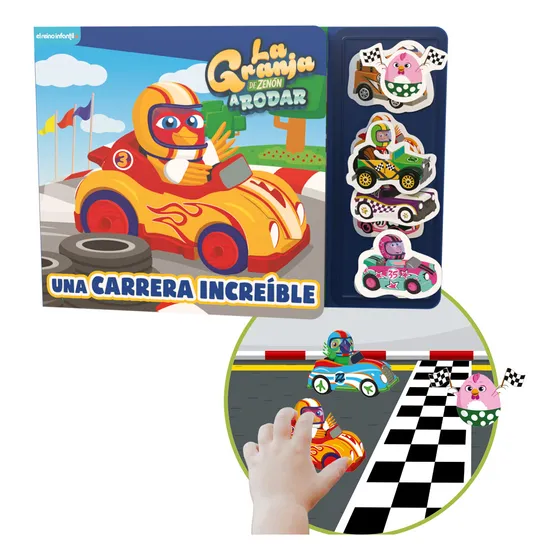 Colección Libros Magnéticos La Granja De Zenón A Rodar