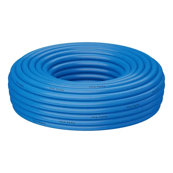Caño 20 Milimetrado 50 Mts Pead Azul Riego 10kg - Mangusi.