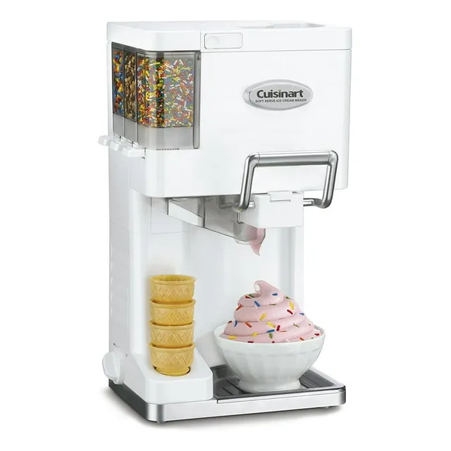 Máquina Electrica P Helados Yogurt Cuisinart C/ Dispensador