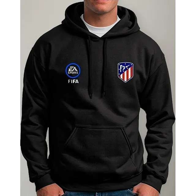 Buzo Hoodie Capota Atletico De Madrid Fifa Ea Sports Hombre