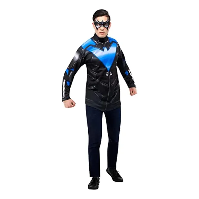 Rubie's Hombre Dc Gotham Knights Nightwing Costume Top, Como