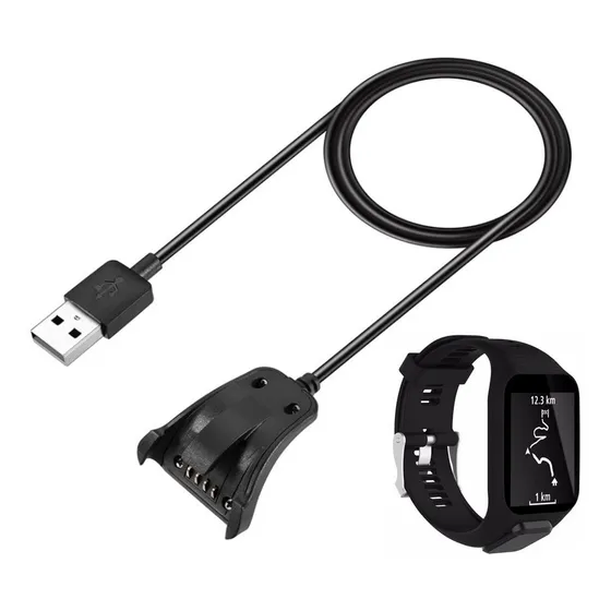 Pulseira Tomtom Relógio Runner E Spark 2 3 + Carregador Usb