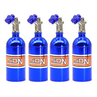 Botellas De Nitrógeno Nos De Metal Simuladas, 4 Unidades Par Botellas De Nitrógeno Nos De Metal Simuladas, 4 Unidades Par