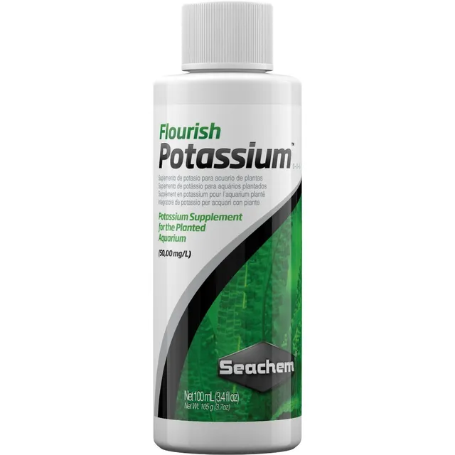 Seachem Flourish Potassium 250ml Potasio Plantas Plantados