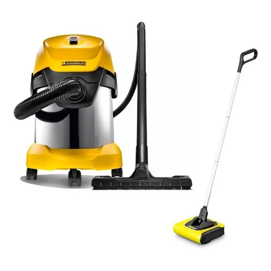 Escoba A Batería Kb5 Karcher + Aspiradora Wd3 - Ynter Indust