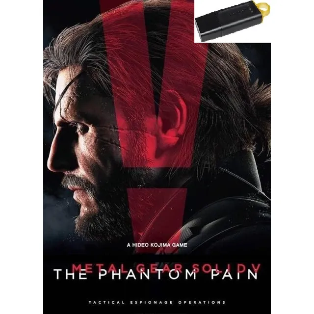 Pendrive 64gb - Metal Gear Solid V The Phantom Pain Pc