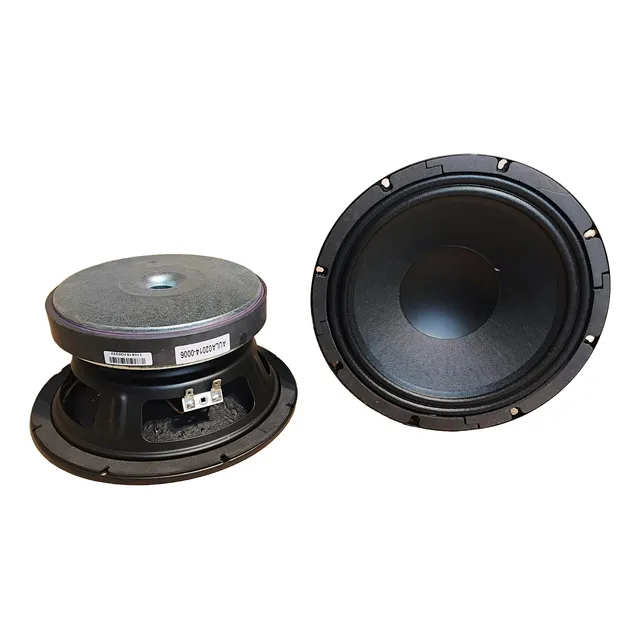 1 Par De Bocinas Woofers Peerless Fsl-8  Pulgadas Negro
