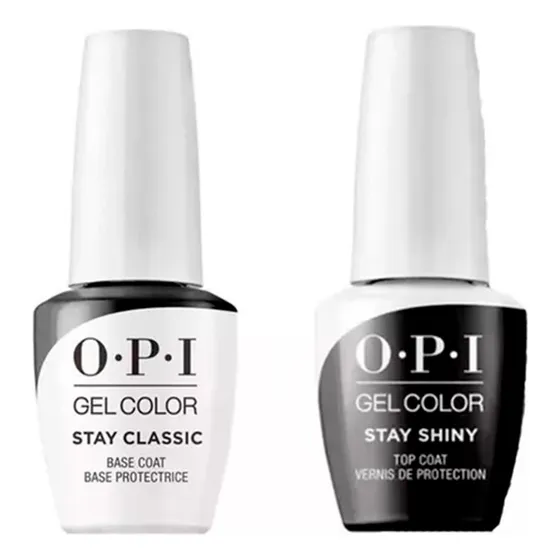 Kit Semipermanente Opi Gelcolor Cabina Base Clasica Top Coat