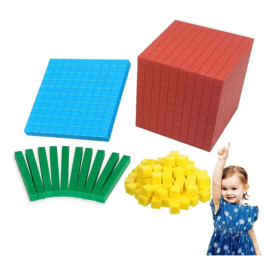 Base Conectable De 10 Bloques, Ideal Para Juegos Y Educativo