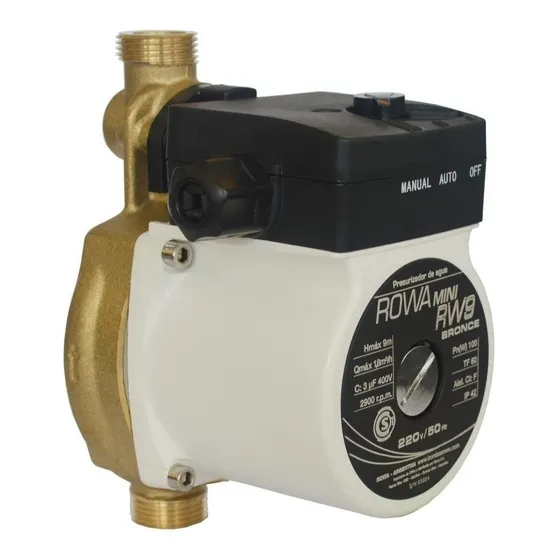 Bomba Presurizadora Rowa Mini RW9 220V