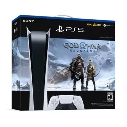 Consola Play Station 5 Horizon Forbidden + Juego Gow Mod Dig