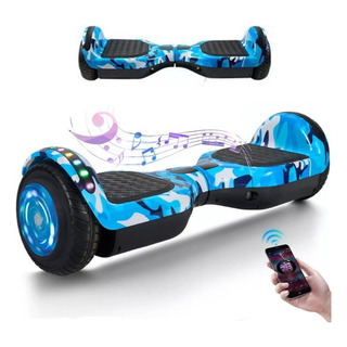 Scooter Hoverboard Con Luces Bluetooth 7 Pulgadas Y Estéreo Scooter Hoverboard Con Luces Bluetooth 7 Pulgadas Y Estéreo