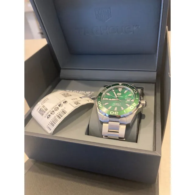 Tag Heuer Aquaracer Calibre 5 Hombre Negro Acero Inoxidable