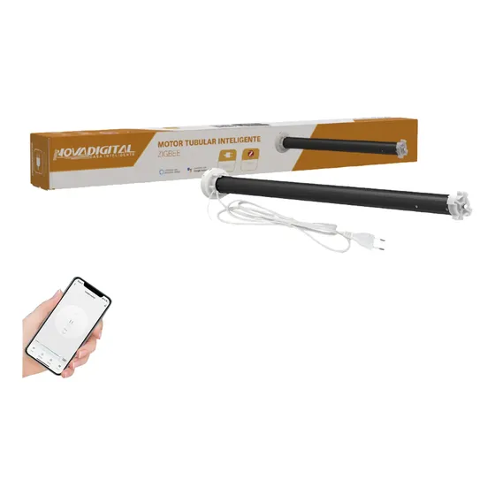 Motor De Rolo Inteligente Tuya Smart Life Zigbee+rf433 Alexa