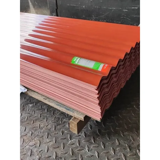 Lamina Techo Roja Polipropileno Techolit Equivalente Al Pvc