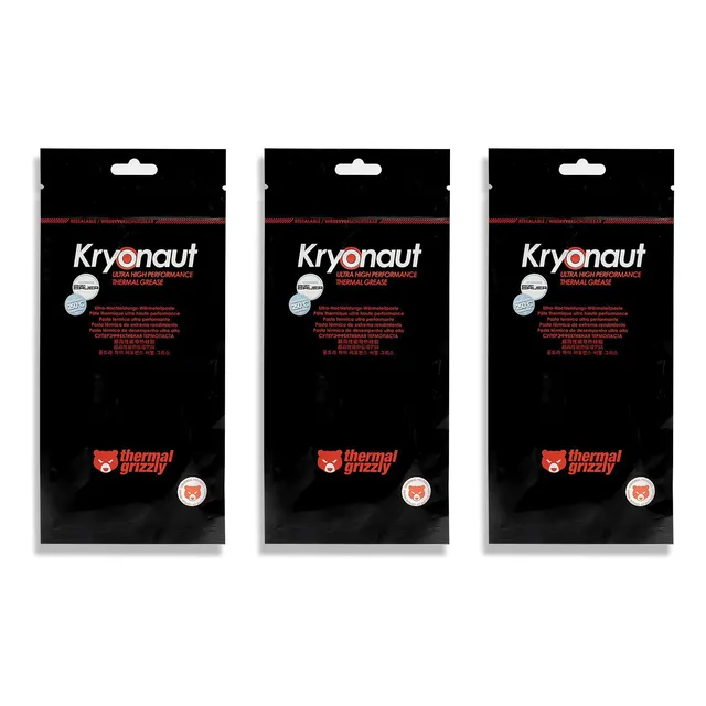 Paquete 3 X Thermal Grizzly Kryonaut 1g Pasta Térmica Origin