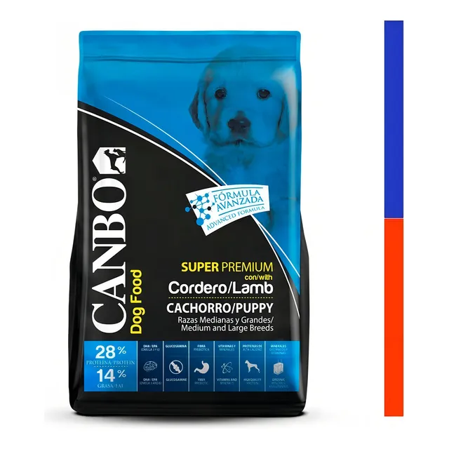 Canbo Cachorro Cordero 15 Kg Alimento Perro Delivery