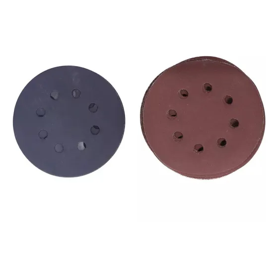Kit De 20 Lijas Redondas 5 Pulgadas 8 Agujeros Grano 10 Y 4