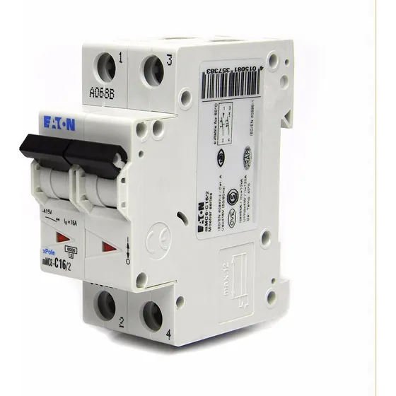 Llave Termica Bipolar 2 X 50a Moeller Eaton Electro Medina