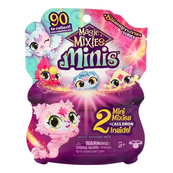 Magic Mixies Caldero Mini Figura Shimmerverse Sorpresa X2