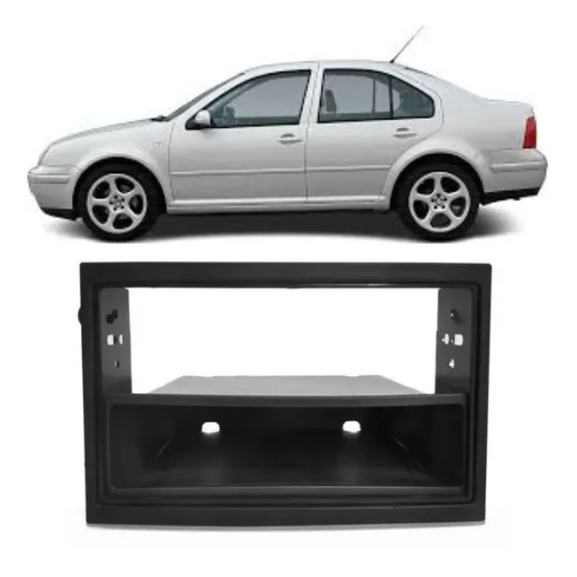 Moldura Painel 1 Din Cd Gaveta Porta Objetos Universal 