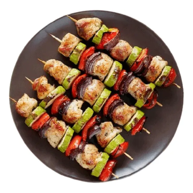 Bocaditos Salados - Brochetas De Pollo (x Mayor 100 Un)