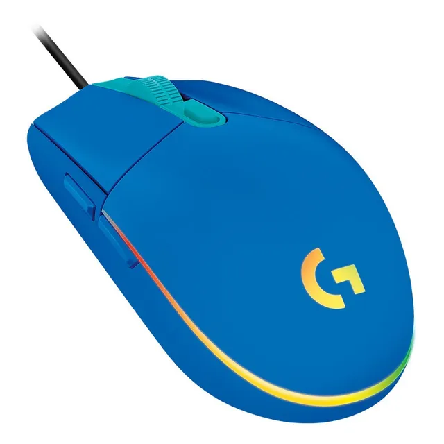 MOUSE GAMER LIGHTSYNC G203 LOGITECH G SERIES AZUL