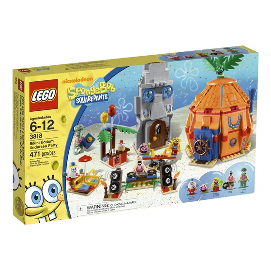Set De Fiesta Lego De Bob Esponja