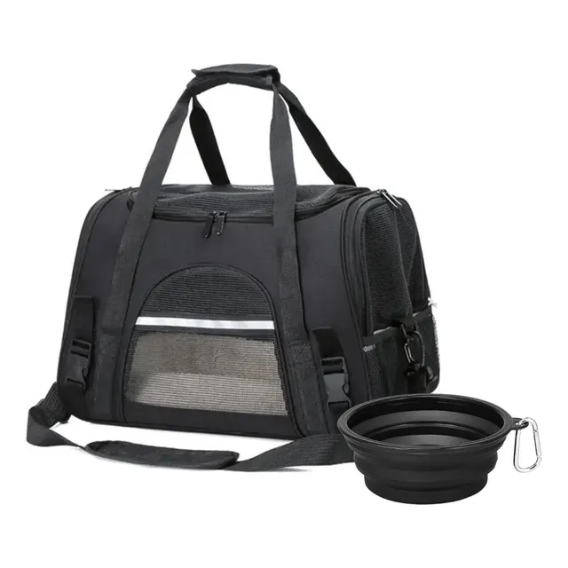 Kennel Bolso Con Plato Y Cama Mq