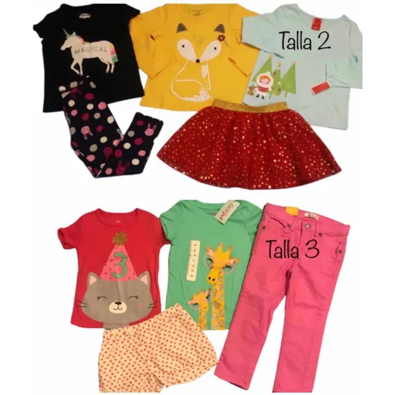 Ropa De Niña Importada Vestidos