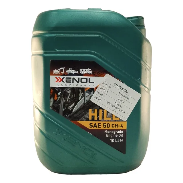 Xenol Mineral Aceite Para Motor Gasolina / Diesel Api Ch-4 