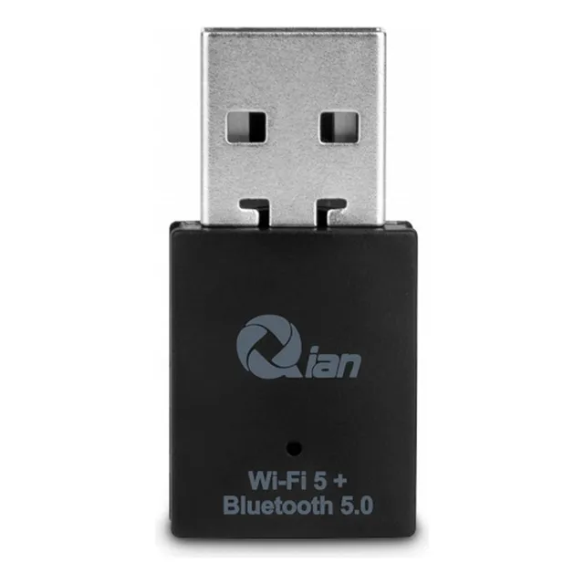 Adaptador Qian Bluetooth Wi-fi Usb 2.4g/5ghz Dual Band