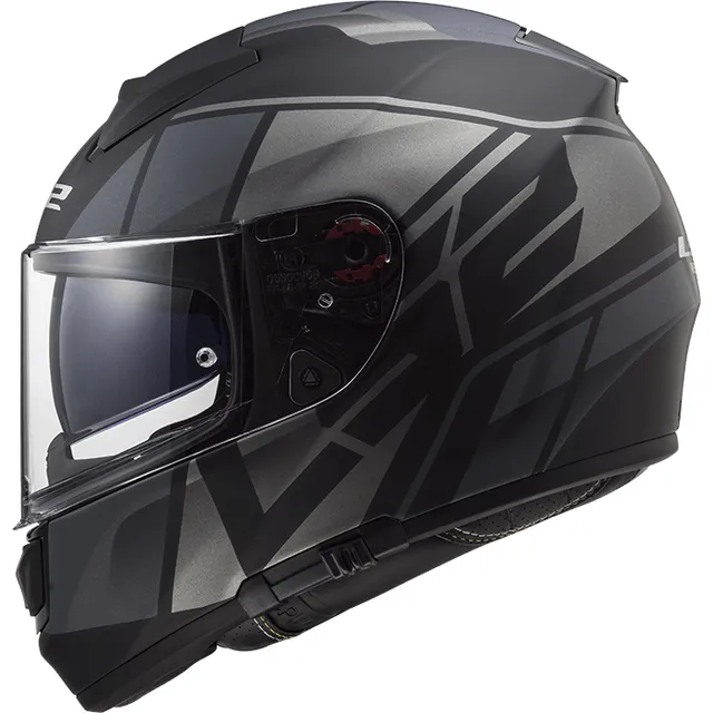 Casco Moto Ls2 Ff397 Vector Kripton Mate/titanio En Caja