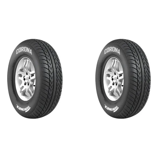 Kit 2 Llantas Tornel P18570r13 Corona
