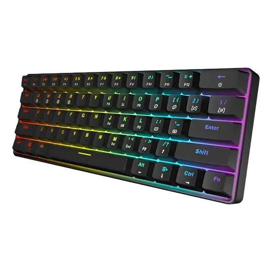 Teclado Mecanico K620 Leaven Luces Rgb Switch Azul