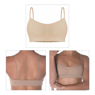 Soutien Top Infantil Sem Costura Menina Kit C/3 Peças Selene Soutien Top Infantil Sem Costura Menina Kit C/3 Peças Selene