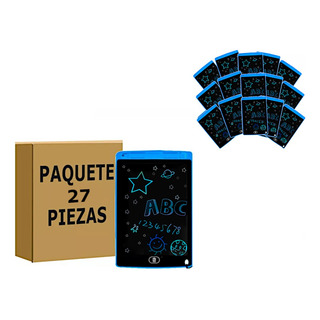 Tableta Lcd Dibujo Escritura Pizarra Magica Lapiz 27 Piezas Tableta Lcd Dibujo Escritura Pizarra Magica Lapiz 27 Piezas