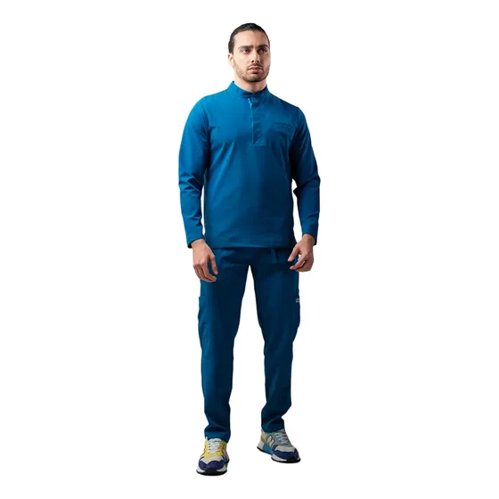 Uniforme Manga Larga Para Médico, Odontologo Y Fisio