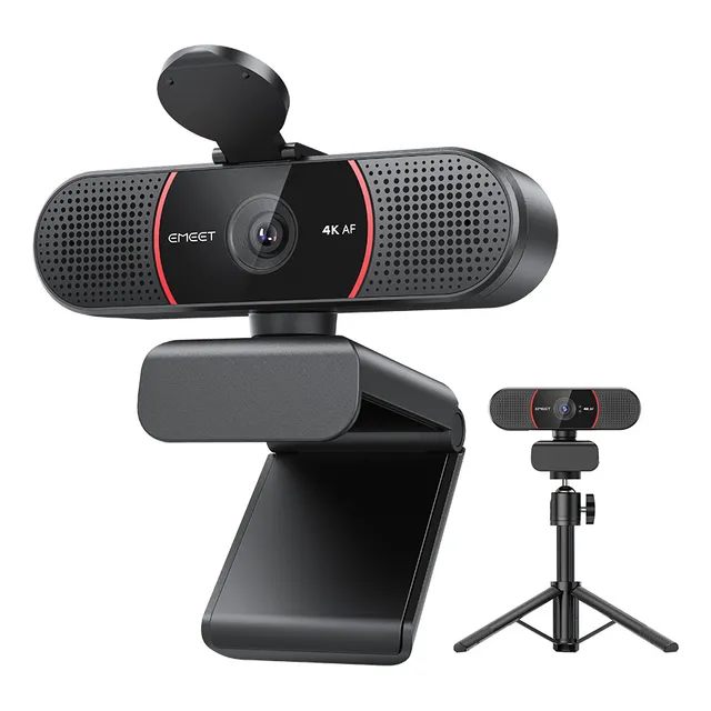 Cámara Web 4k Uhd 8mp Con 2mics Y Autofoco C960 4k W/triPod