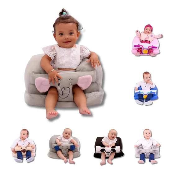 Assento De Bebe Sentar Apoio Sofazinho Cadeirinha Conforto