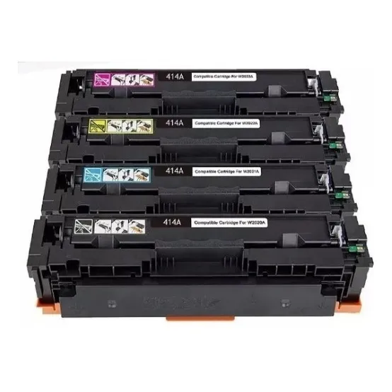 4 Toner Genérico 414a S/chip W2020a M45a M479 Color A Elegir