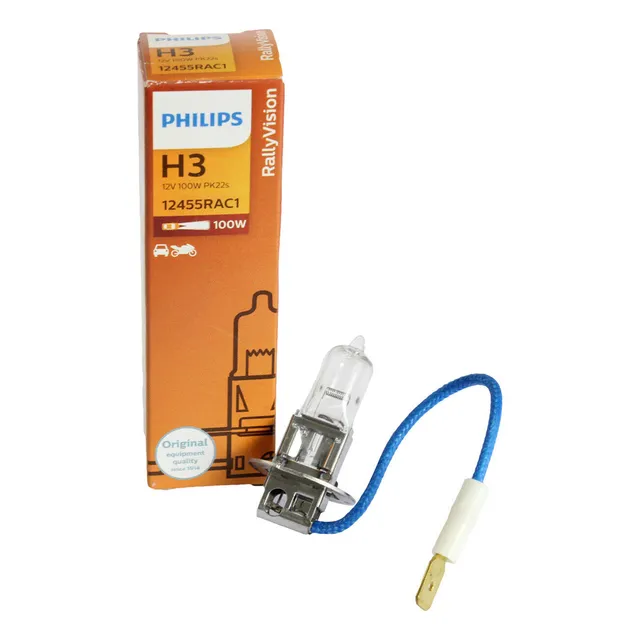 Lampara Halogena 12v 100w H3 Rally